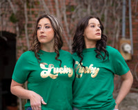 Lucky Gold Foil Graphic Tee