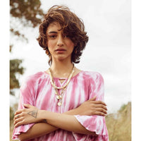 Orange Pearl Necklace