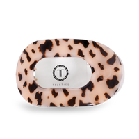 Round Flat Hair Clip | Large | Blonde Tortoise
