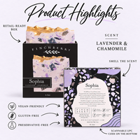 Sophia Soap Vegan-friendly Gluten-free Boxed Soap
