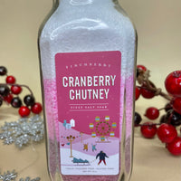 Fizzy Salt Soak - Cranberry Chutney