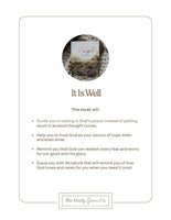 It Is Well Bible Study

