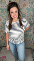 Denim & Bounce Striped Top
