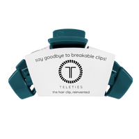 Classic | Teal With It | Large | Claw Clip
