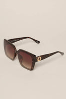 Tinted Lenses Square Sunglasses for Women: 12 ASSORTED COLOR / One Size
