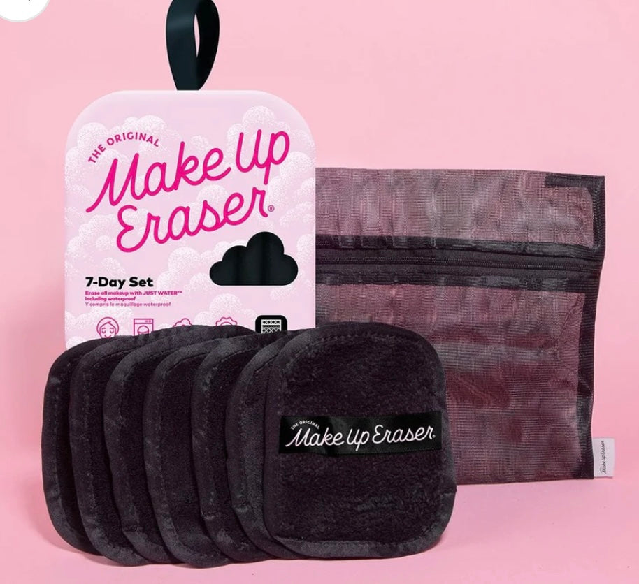 7 Day Chic Black Makeup Eraser Set