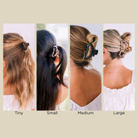 Open Hair Clip | Small | Summer Sky
