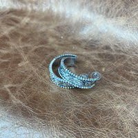 Vintage Western Hoop Earrings