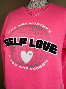 Self Love Graphic Sweatshirt