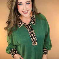 Emerald Untamed Top