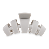 Classic Hair Clip | Large | Silver Flames