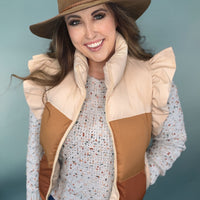 The Truffle Block Vest Top