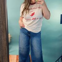 Make A Statement Mid Rise Super Wide Jeans