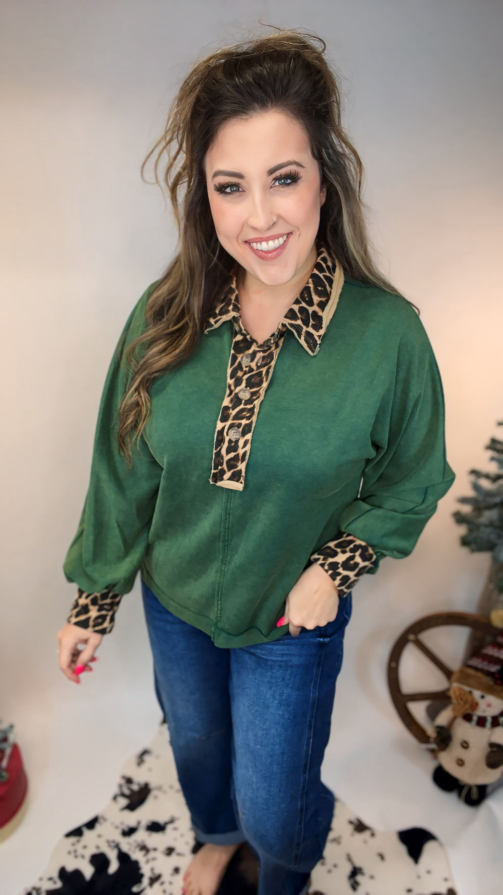 Emerald Untamed Top