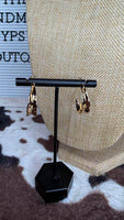 The City Lights Gold Hoops
