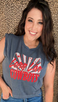 Long Live Cowboys Graphic Tank
