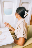 Classic Hair Clip | Large | Almond Beige
