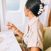 Classic Hair Clip | Large | Almond Beige