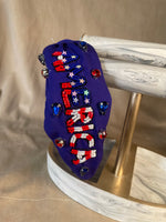 America Beaded Headband
