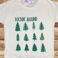 Rockin' Around The Christmas Tree Graphic Tee