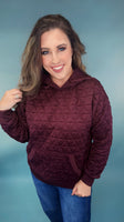 Wine Down Pullover Top
