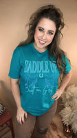 Saddle Up Built on Grit Graphic Tee

