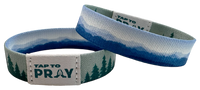 Tap To Pray Wristbands - Blue Mountains & Green Forests
