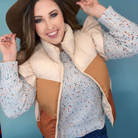 The Truffle Block Vest Top