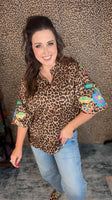 The Wildflower Leopard Top
