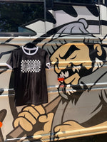 Lumberjax Checkered Ringer Graphic Tee
