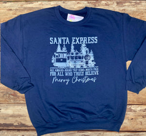 The Santa Express Silver Sweatshirt