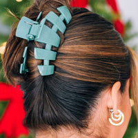 Classic Hair Clip | Large | Mistletoe