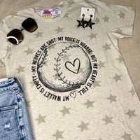 But My Heart Is Full Graphic Tee