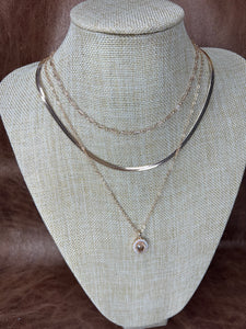 Golden Layered Necklace