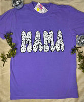 Mama Dalmatian Print Graphic Tee
