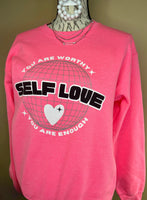 Self Love Graphic Sweatshirt
