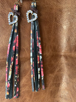 Wild Heart Tassel Earrings
