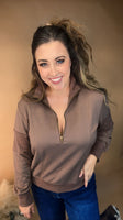 The Cocoa Half-Zip Pullover
