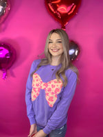 Heart Leopard Bow Graphic Tee
