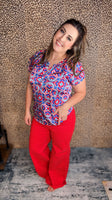 Cherry Bomb High Rise Jeans
