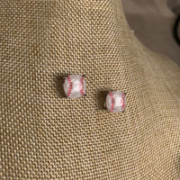 Baseball Stud Earrings