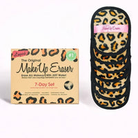 7 Day Leopard Makeup Eraser Set