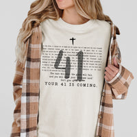 Your 41 Is Coming