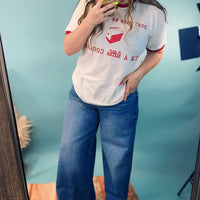 Make A Statement Mid Rise Super Wide Jeans