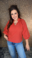 Copper Sunset Top
