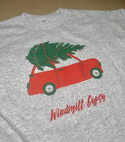 Vintage Christmas Car Sweatshirt
