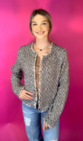 Tweed Cropped Jacket
