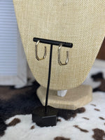 The Luxe Link Hoops – Gold
