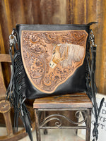 Stallion Spirit Hand-Tooled Bag
