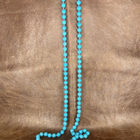 Turquoise Trails Beaded Necklace